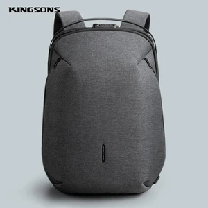Рюкзак Kingsons мужской, для 15-дюймового ноутбука, с USB-портом для зарядки, многослойный, водонепроницаемый, с защитой от кражи, 2020