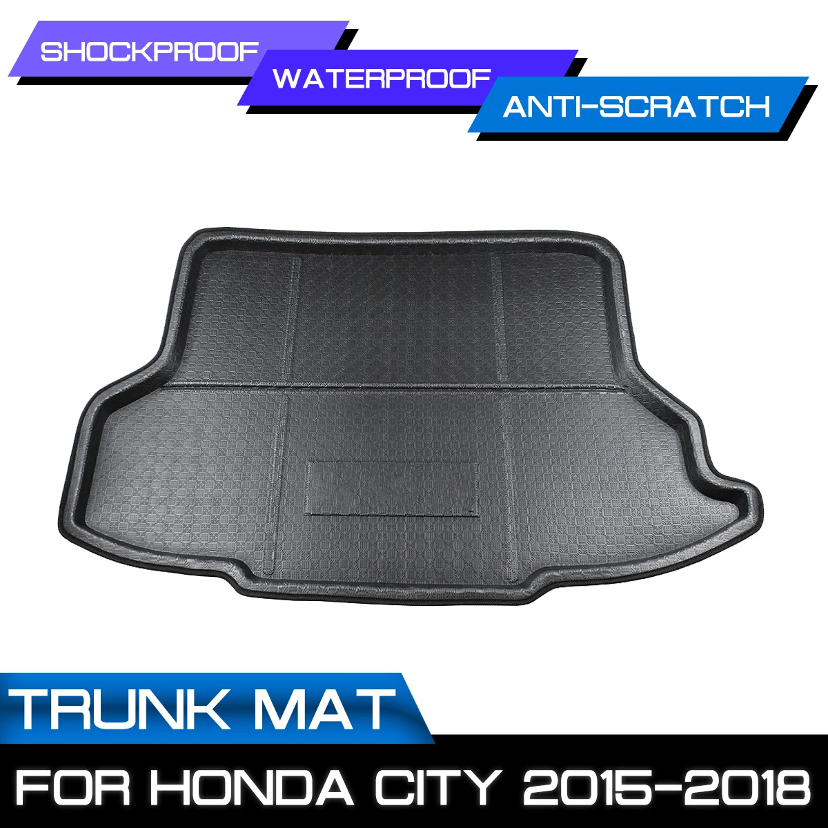 Автомобильный коврик для багажника Honda CITY 2015 2016 2017 2018 водонепроницаемые