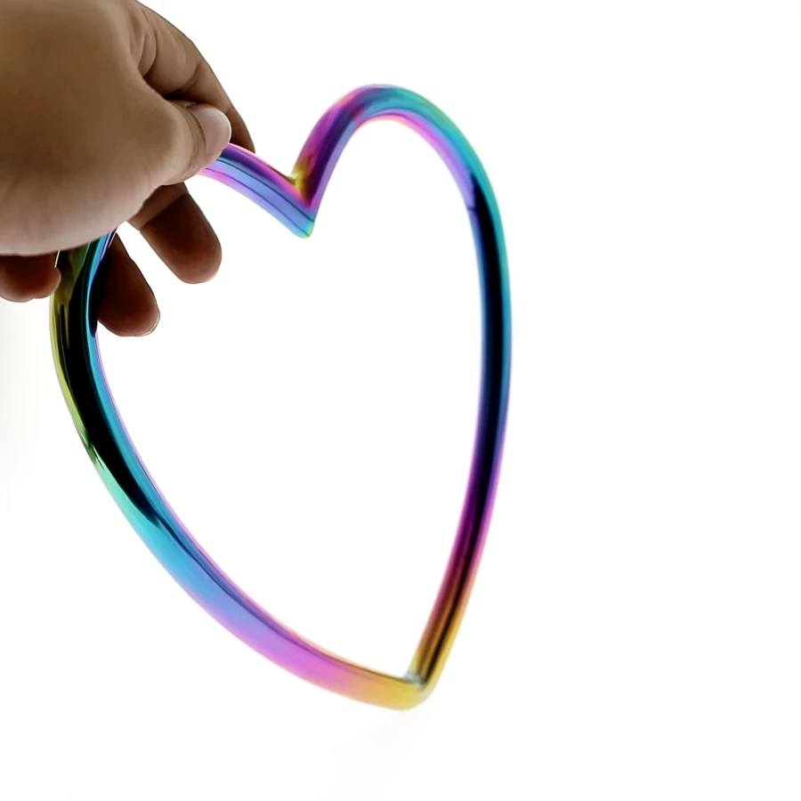 Love Rainbow из нержавеющей стали японское шибари кольцо подвеска Связывание