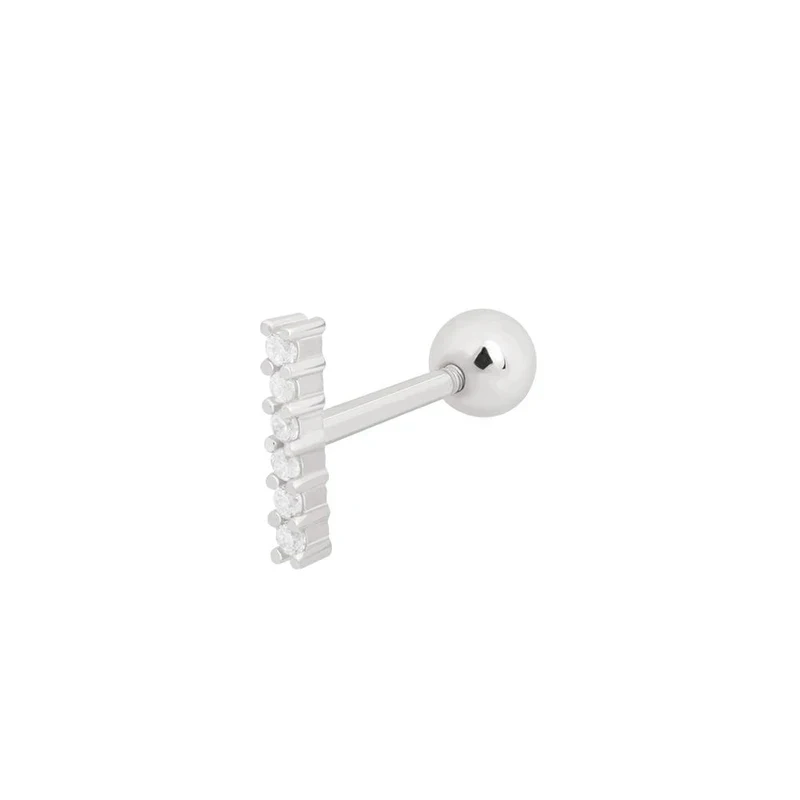 Женские свадебные серьги пусеты CANNER гвоздики из стерлингового серебра 925 пробы