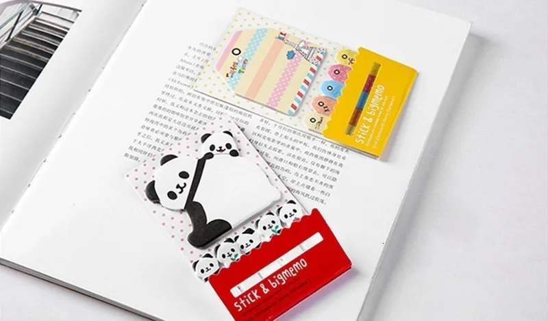 20 шт./партия, креативный блокнот для заметок, листы, Kawaii, самоклеющиеся, Липкие заметки для школы, офиса, украшения, милый канцелярский блокнот, 02103