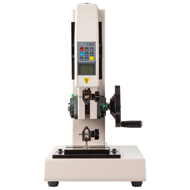 en Ucuz 1000N Push-Pull Dinamometre Test Tezgahı Spiral Test Standı Kuvvet ölçme Makinesi Dinamometre Standı Spiral çerçeve