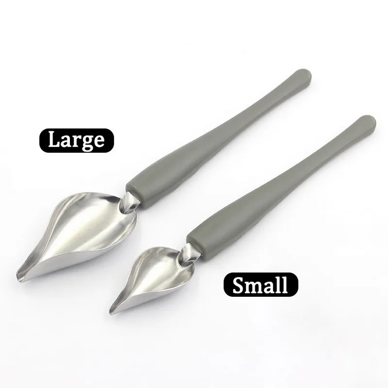 Chef Food Decoration Spoon Anti-slip Accessories Draw Tools Stainless Steel Portable Mini Sauce Painting Coffee Kitchen | Дом и сад