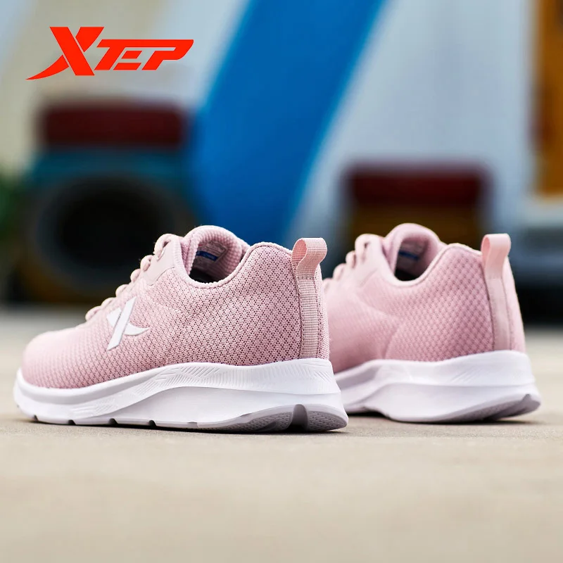 Xtep/модные женские летние дышащие кроссовки для бега Женские Спортивная обувь