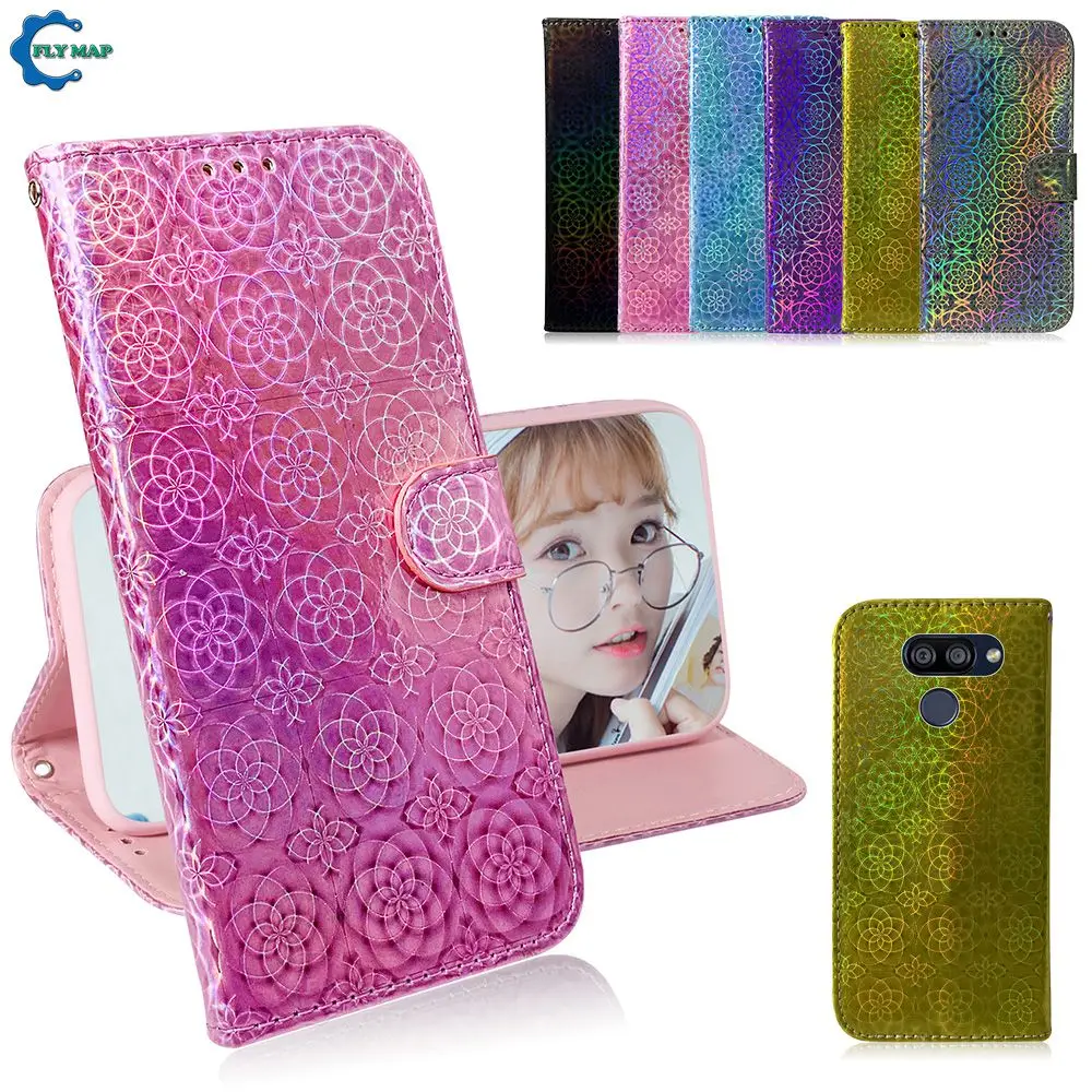 Shiny Cases for LG K40S 2019 LGK40S LMX430EMW LM-X430EMW Card Slot Wallet Phone Cover K 40S X430EMW LMX430BMW Case | Мобильные