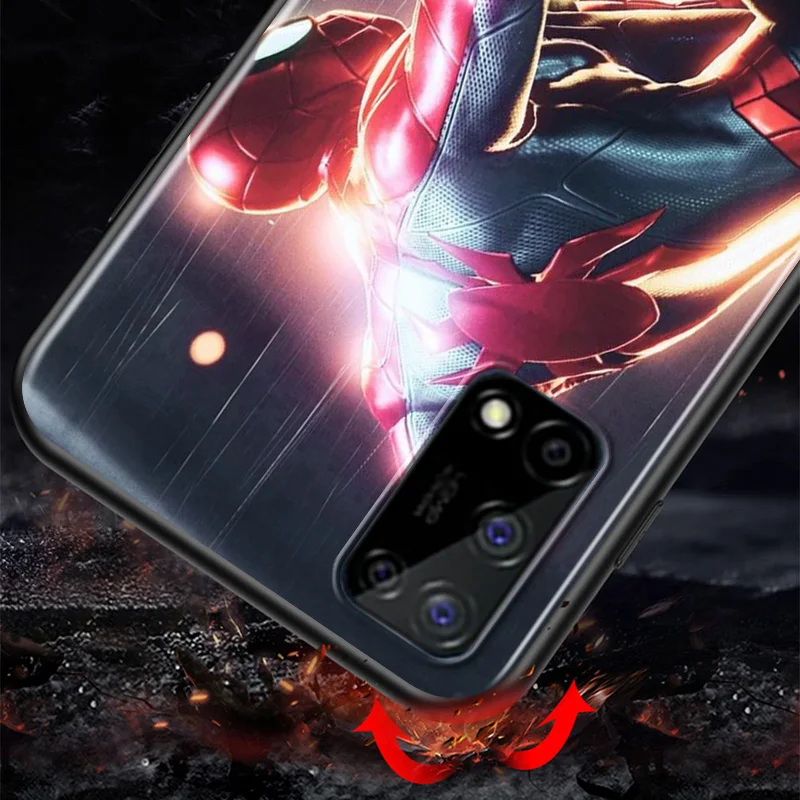 

Marvel Avengers Spider Man Super Hero For Huawei Honor X10 5G 10X 10i 10 9C 9S 9A 9i 9N 9X Pro 9 Lite TPU Silicone Phone Case