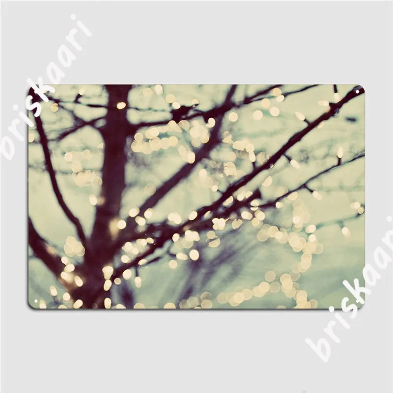 

Tree Of Lights Metal Plaque Poster Club Club Bar Custom Plaques Tin Sign Posters