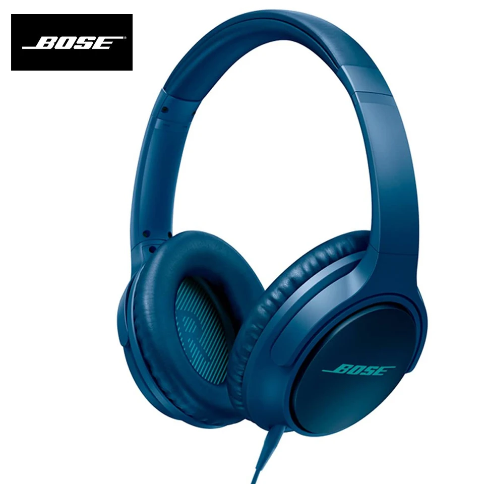 

Bose SoundTrue Around-ear Headphones II 3.5mm Wired Bass Headset Game Sport Earphone Inline Remote with Mic for IPod/iPhone/iPad
