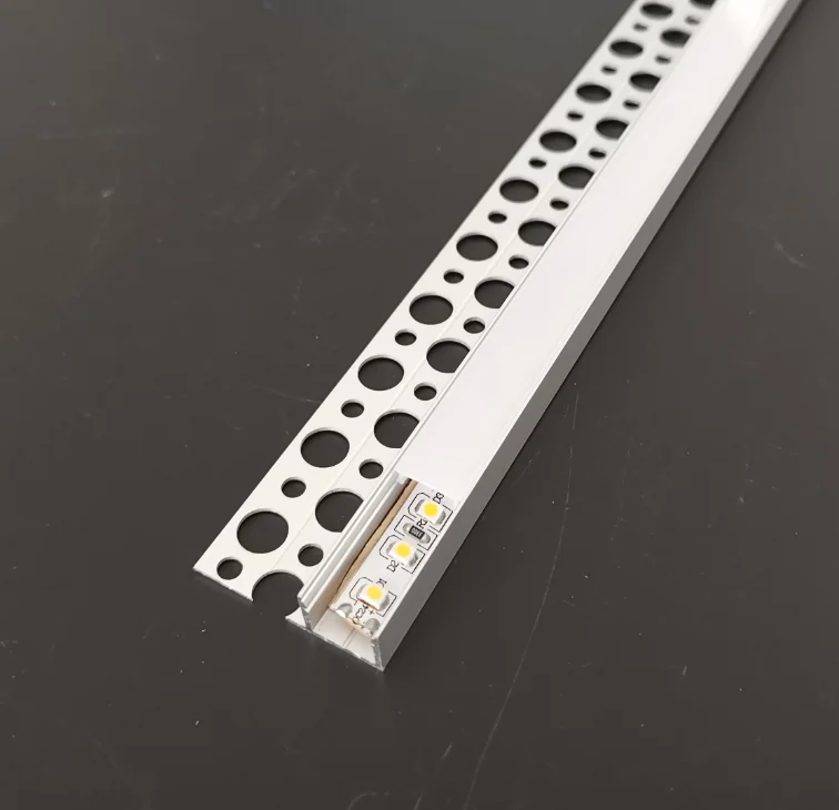 1 м Длина гипсокартон светодиодный алюминиевый канальный профиль для 3528 полосы