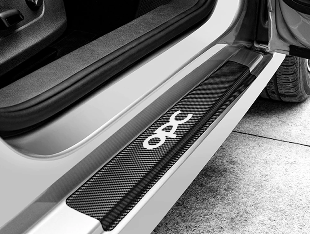 Для Opel OPC Astra J H G K Insignia Corsa D B E Mokka Vectra B, наклейки на пороги, защита порога, аксессуары для тюнинга автомобиля