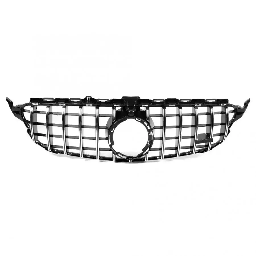 Передняя решетка передняя для радиатора подходит Mercedes Benz C-Class W205 серебро 2019 пробы