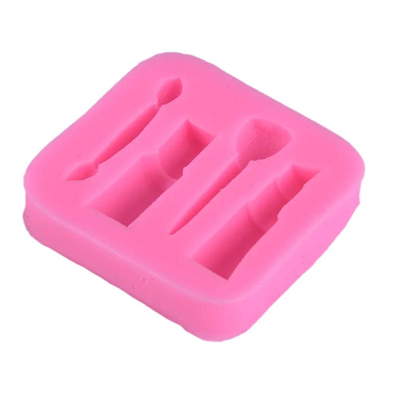 Силиконовая форма для десерта формы инструменты макияжа губная помада лаки