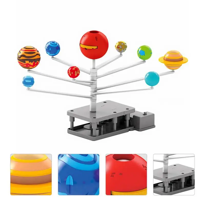 

1 set Astronomical Science Planetary Model Kids Planetary Model (No Battery)