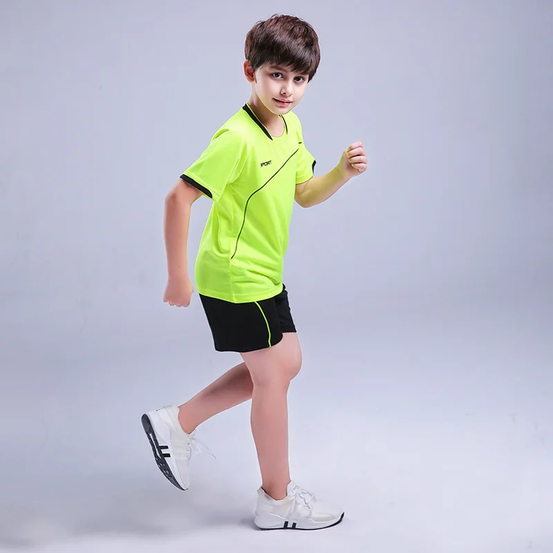 Детская футбольная Джерси для спортзала одежда бега мужская спортивная форма