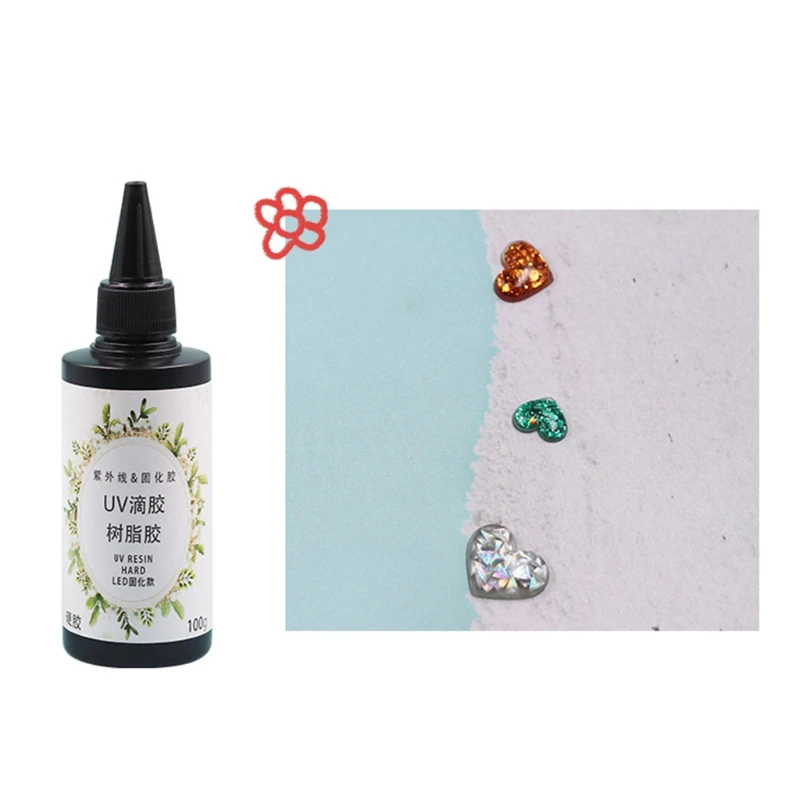 УФ-смола Прозрачная мягкая прозрачная 20/30/60/100 г | Украшения и аксессуары