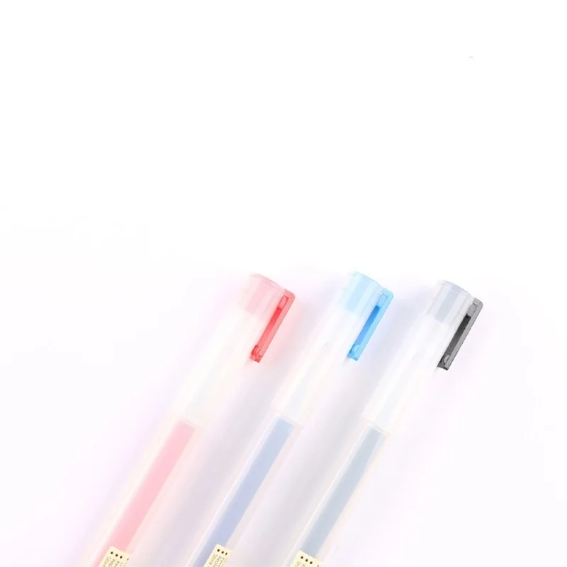 Стильная гелевая ручка 0 5 мм на водной основе 6 шт. черная/красная/Искусственная