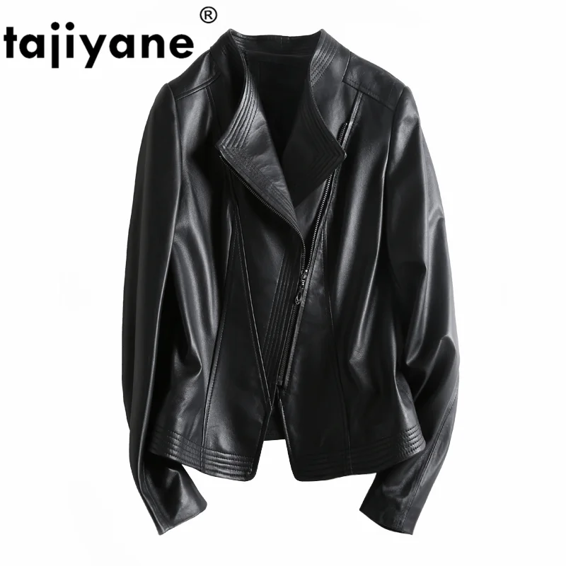

Женская куртка из натуральной овечьей кожи Tajiyane, женская кожаная куртка, женская одежда, пальто и куртки D51551Q WPY469