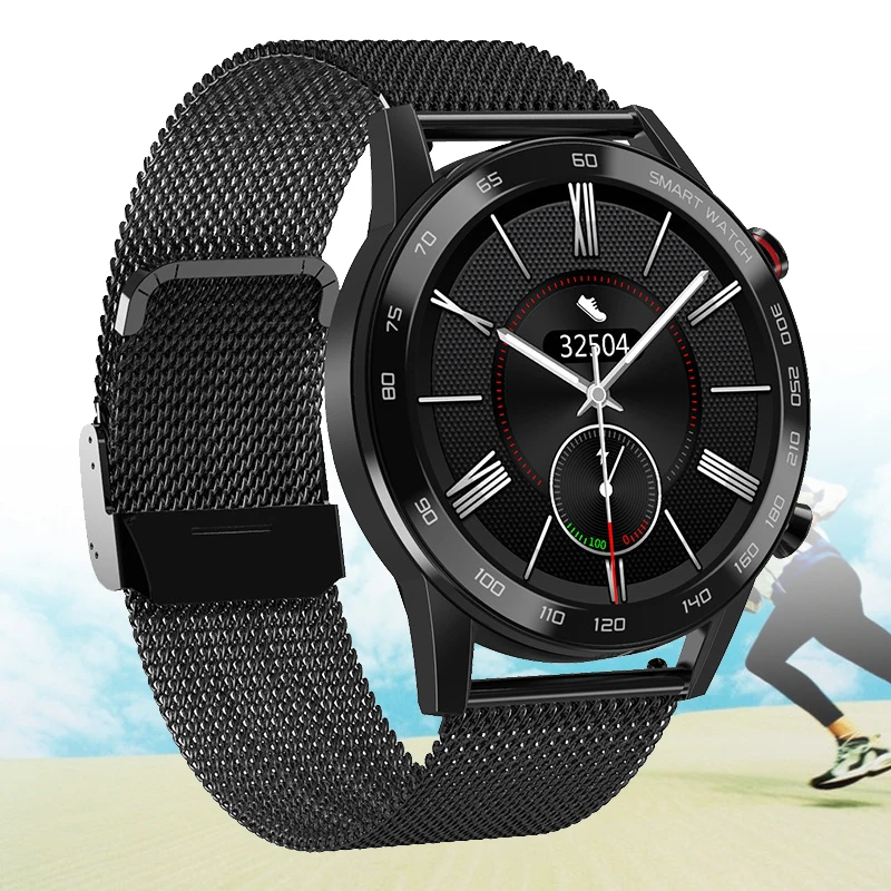 

Sport Fitness Smart Watch Bluetooth Call ECG+PPG Heart Rate Fitness Tracker Blood Pressure IP68 Waterproof Pedometer Smartwatch