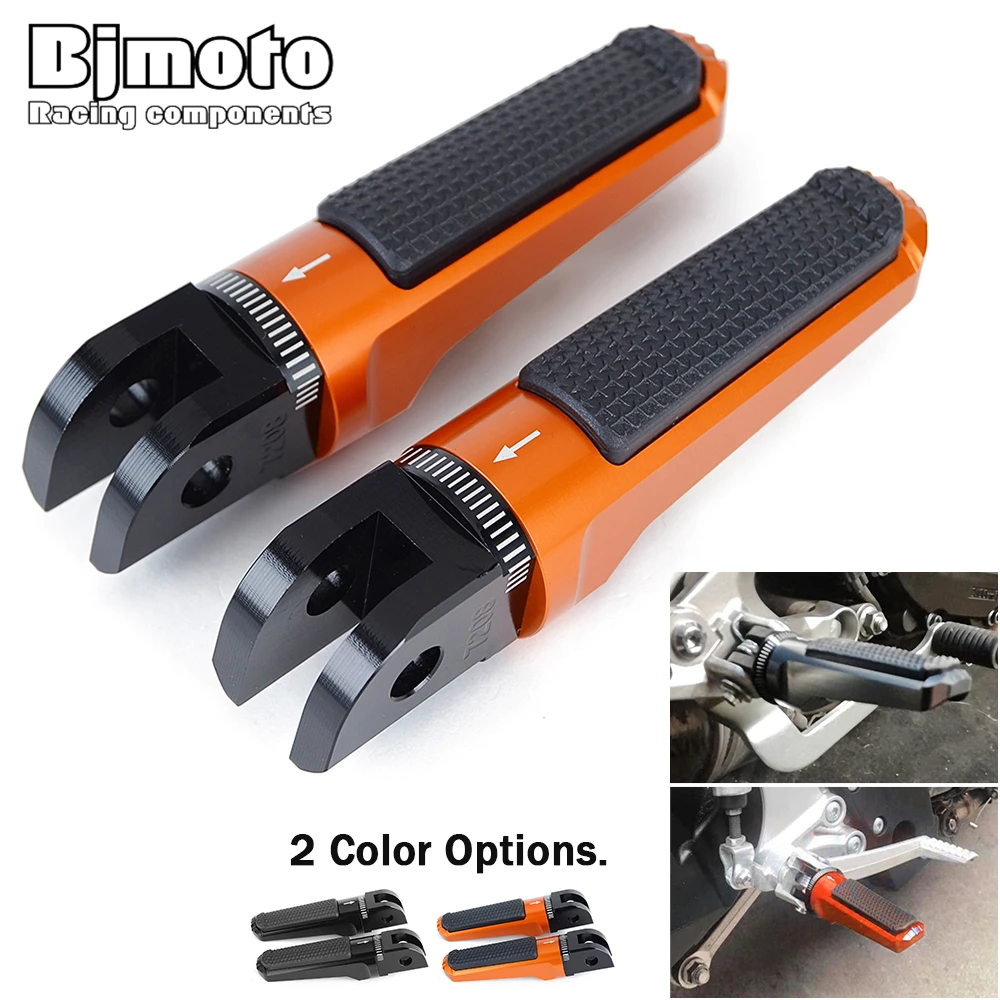 

Motorcycle Front Foot Pegs Rear Passenger Pedal For 1290 SUPERDUKE R 2014-2019 1290SUPERDUKE GT 16-19