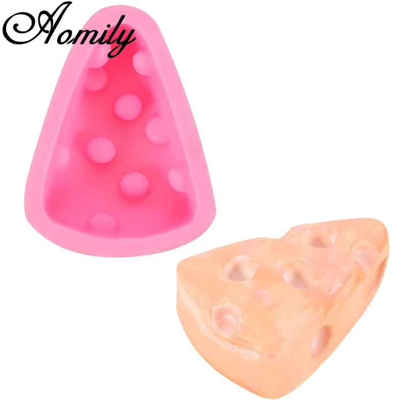 

Aomily Triangle Cheese Cream Shaped Silicone Molds DIY Baking Fondant Cake Mold Sugar Fondant Craft Chocolate Mold Moulds Tools