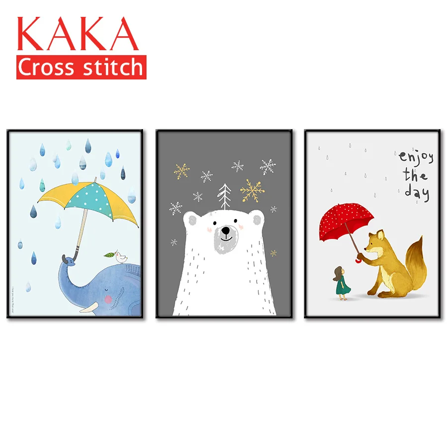 Наборы для вышивания крестиком наборы рукоделия с напечатанным рисунком 11ct