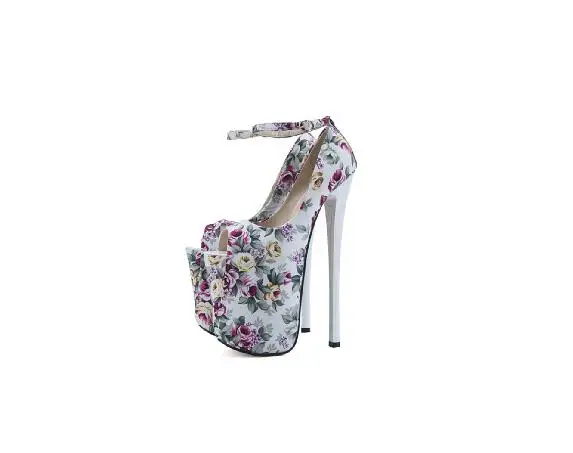 LLXF/туфли для трансвеститов; zapatos mujer; пикантные туфли на шпильке 22 см; туфли на платформе с пряжкой; женские свадебные туфли-лодочки; Летние босоножки
