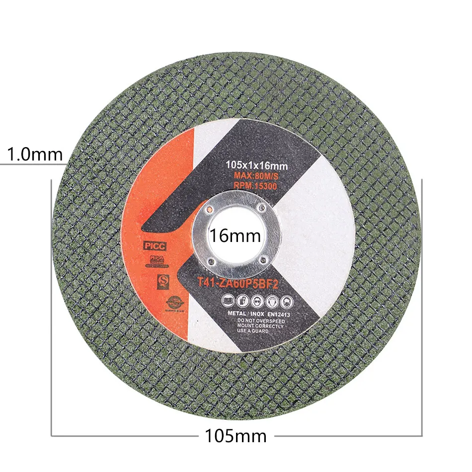 Для полимерного режущего лезвия под углом 100 мм отрезные диски шлифовальный диск