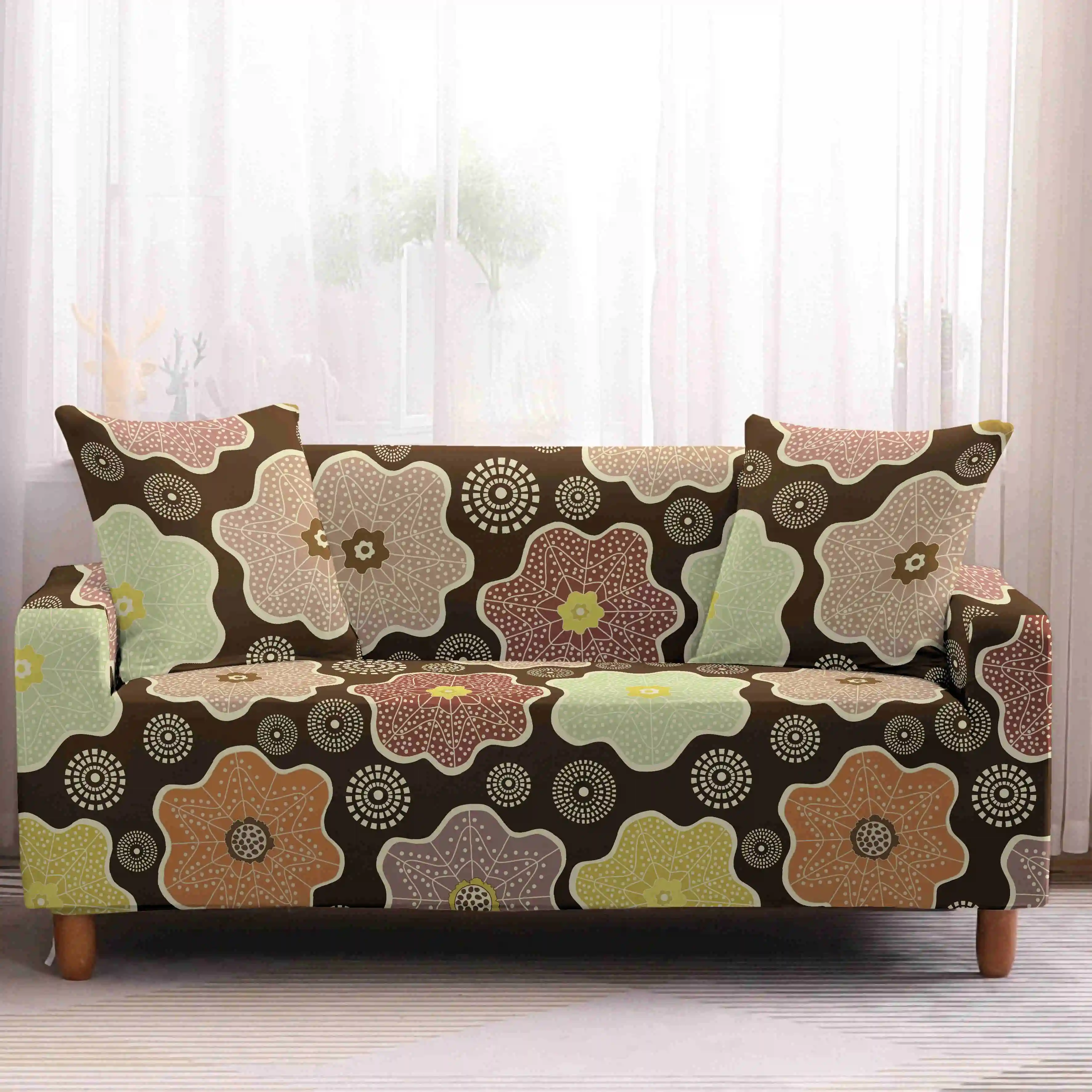 Homesky геометрический чехлы для диванов мебель кресло современный Гостиная чехол