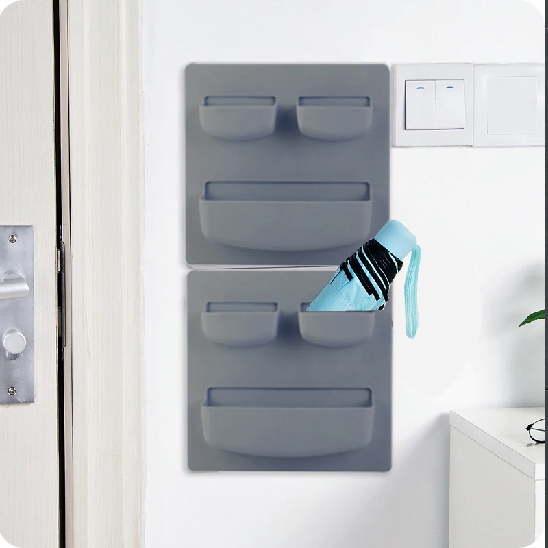 Пластиковый самоклеящийся стеллаж для кухни холодильника органайзер Чистящая