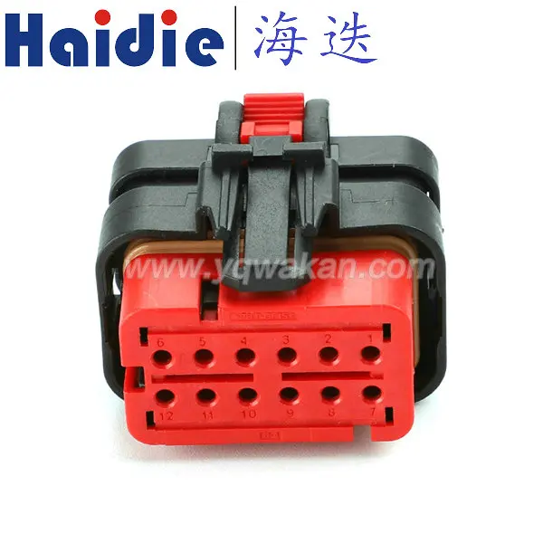 1 компл. 12 контактный автомобильный жгут проводов пластиковый водонепроницаемый