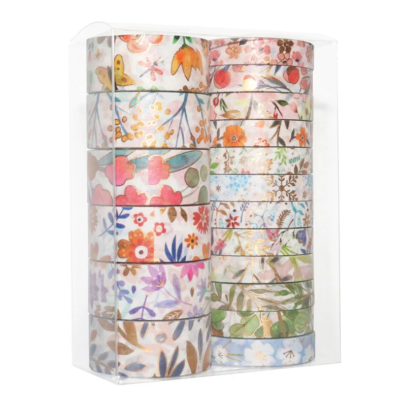 

Washi Tape Cute Plant Flower Masking Tape Decorative Adhesive Tape Sticker Scrapbooking DIY Diary Stationery