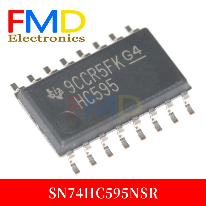 5 шт./лот новый агент SN74HC595NSR SOP - 16 logic 8 бит Реестровый переключатель HC595 требуется |