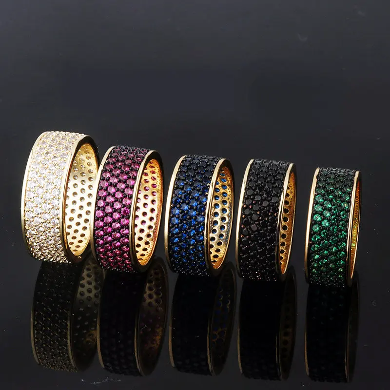 Sinzry Новые многослойные полные кубические циркониевые круглые индивидуальные