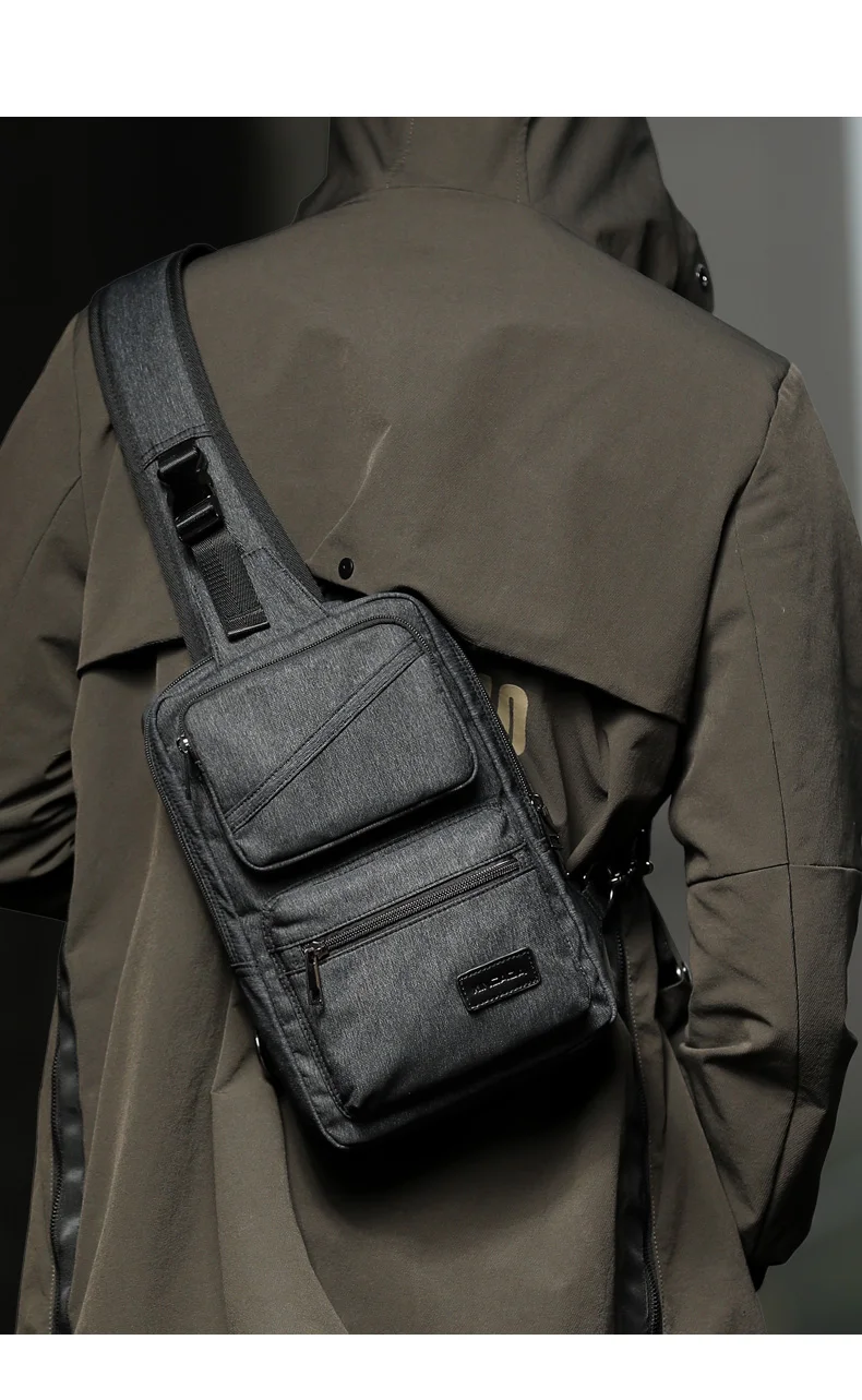 XINCADA Винтаж Ретро Стиль Crossbody Креста тела слинг сумка маленькая человек кошелек плечо сумка груди для Для мужчин Murse