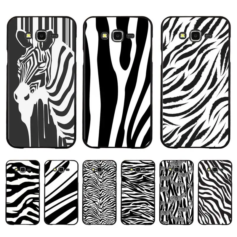 

Cartoon Zebra Pattern Phone Case For Samsung Galaxy J 4plus J6 J5 J72016 J7prime cover for J7Core J6plus