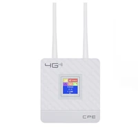 cpe903 lte home 3g 4g 2 external antennas wifi modem cpe wireless router with rj45 port and sim card slot eu plug