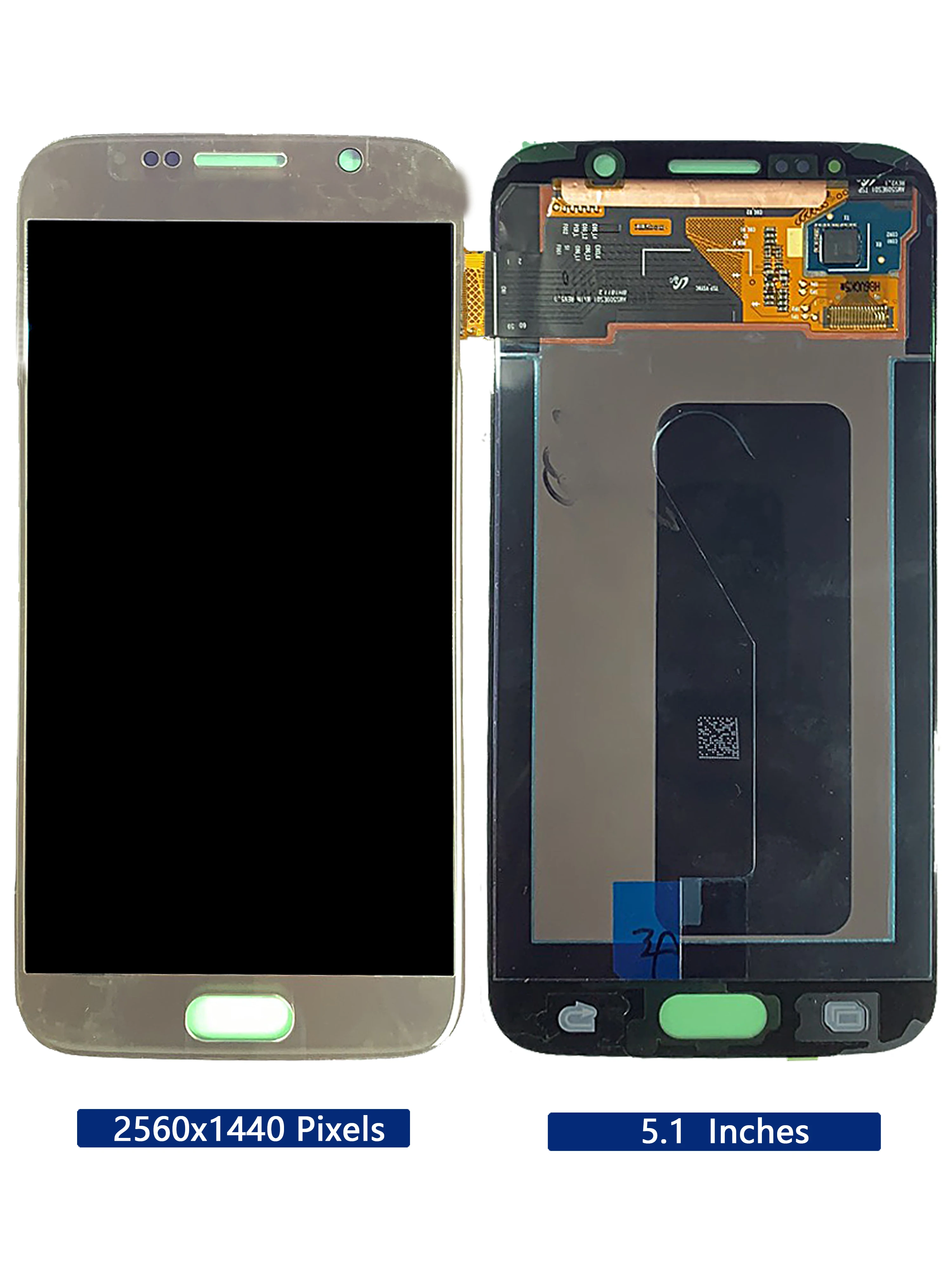 ЖК-дисплей 5 1 &quotдля SAMSUNG Galaxy S6 G920F G920A сенсорный экран с дигитайзером и рамкой для |