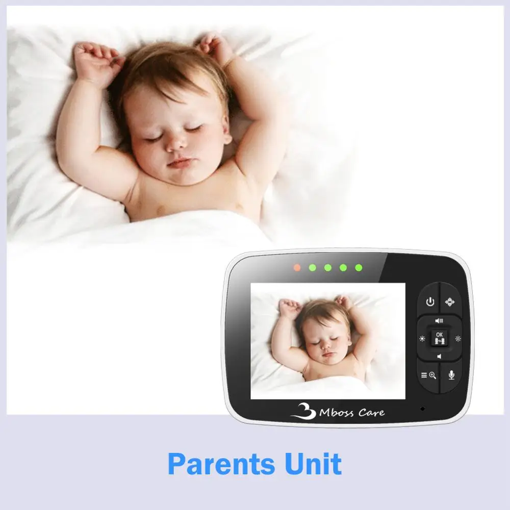 Беспроводная видеоняня с функцией ночного видения 3 5 дюйма|Радионяни| |