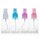 Пустой 100 прозрачный пластиковый распылитель для духов, 3050бутылка с пульверизатором для путешествий мл