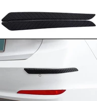 39 9 x 4 7cm 24pcs bumper protector guard strip universal rubber auto front rear bumper protector scratch sticker car styling