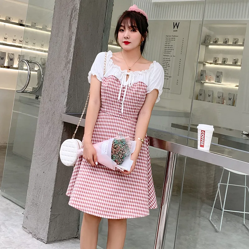 

Платье женское, летнее, повседневное, большого размера, до колена