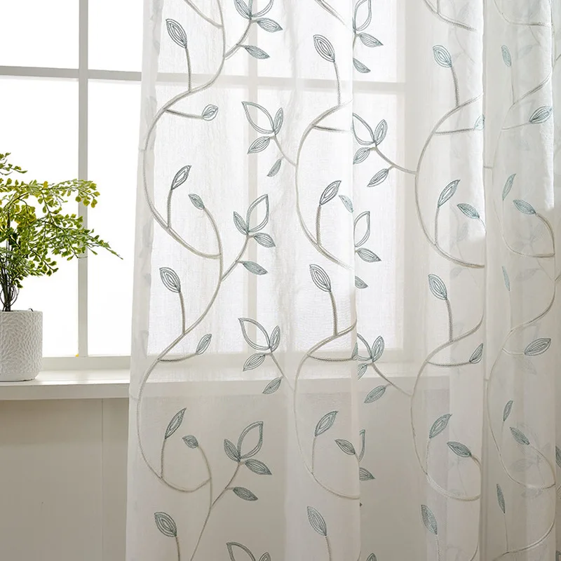 Современные занавески s для гостиной столовой спальни идиллической страны