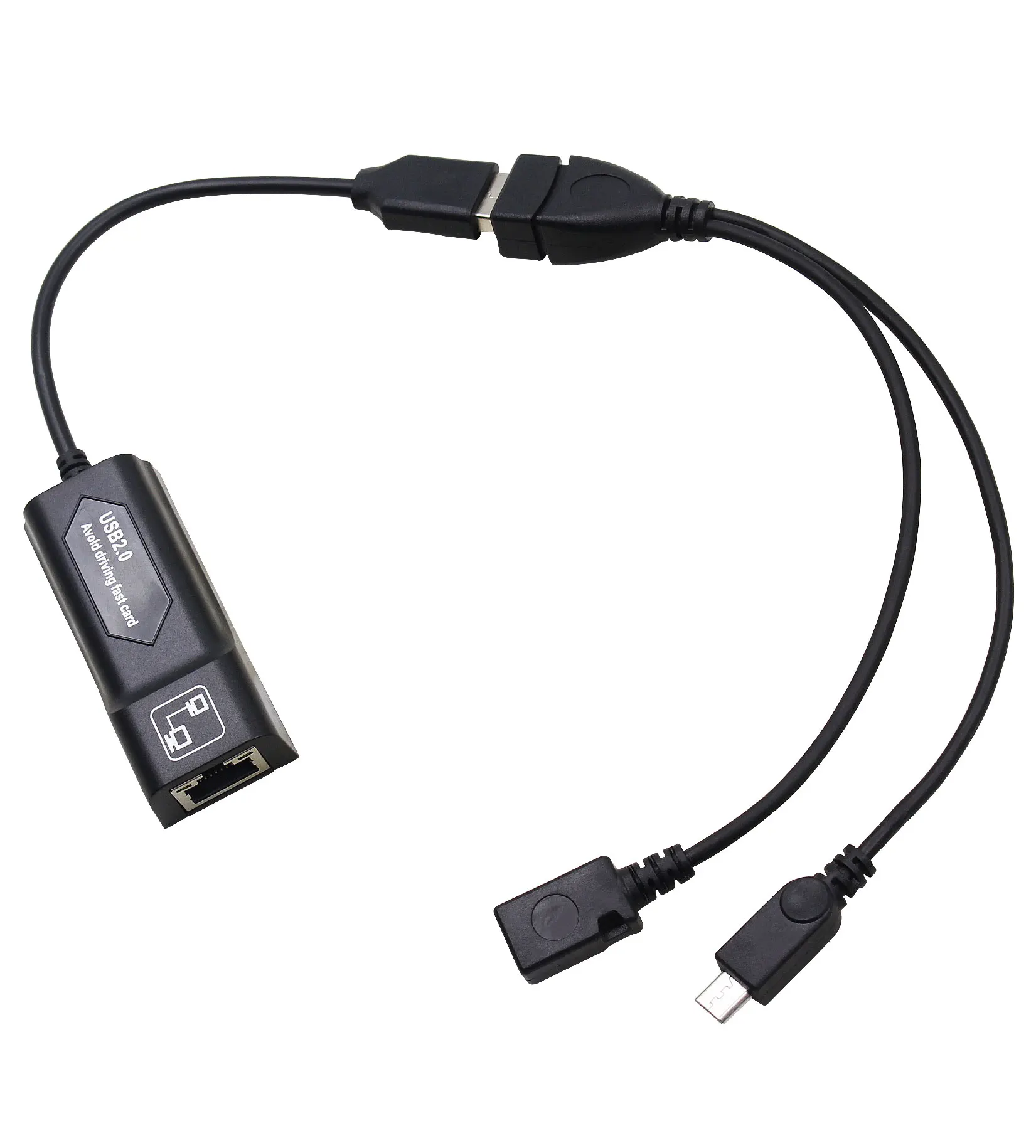 Разъем Ethernet LAN OTG USB кабель для пожарной палочки 2 го поколения или пожарного ТВ 3