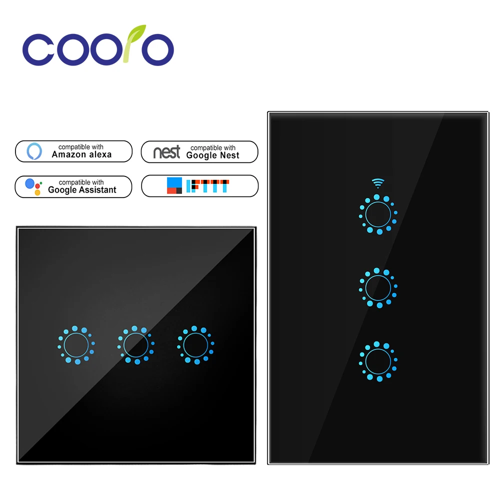 Умный светильник ель света wi fi с сенсорной панелью беспроводной настенный