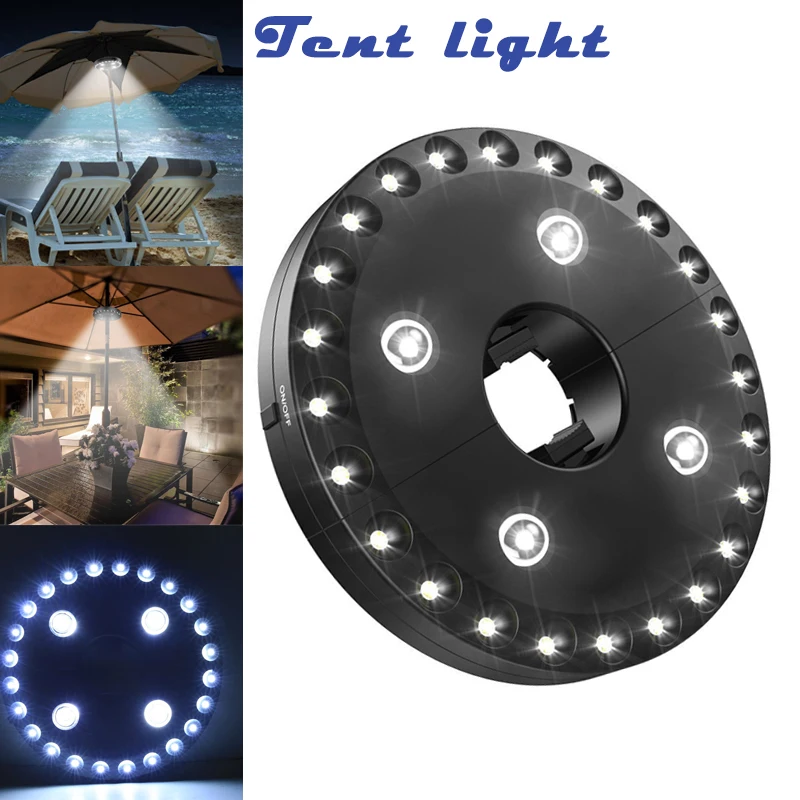 Высокий светодиодный зонтик светильник для патио травы веранды террасы