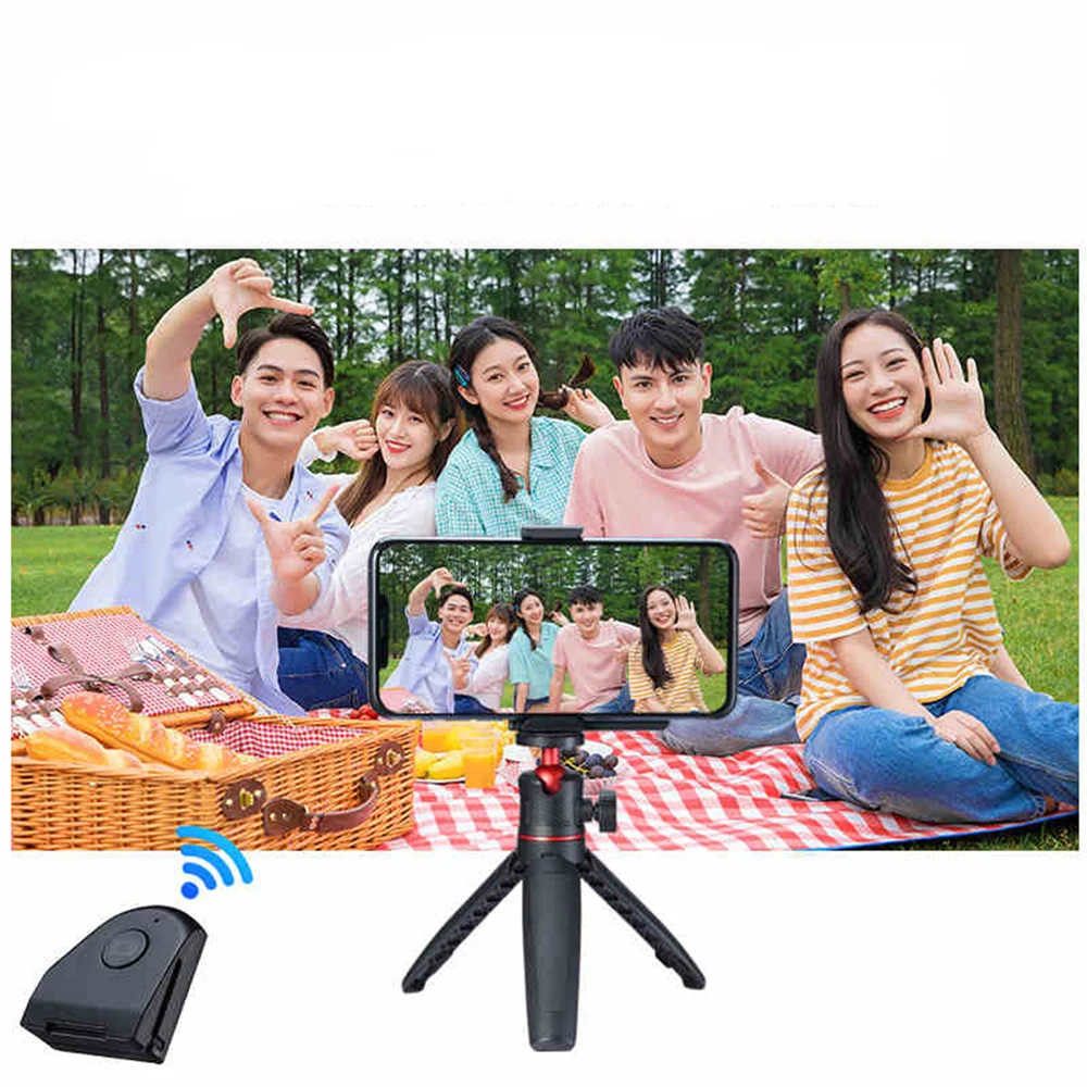 

Bluetooth Smartphone Selfie Booster Handle Phone Stabilizer One-Handed Aid Phone Accessories