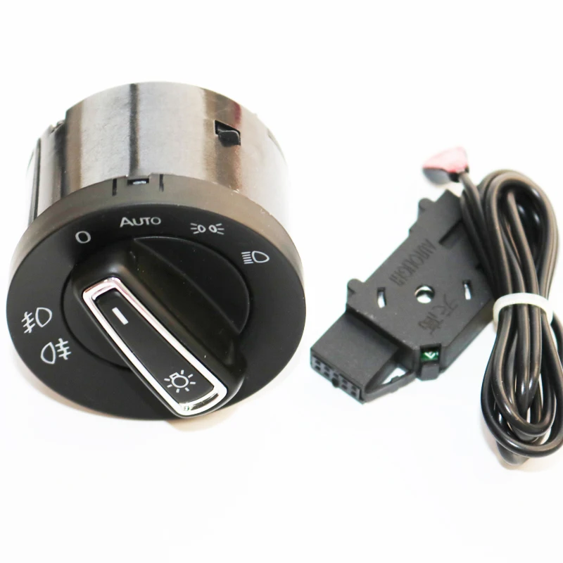 DAZOO хромированный переключатель фар + датчик для VW Golf 7 MK7 5GG 941 431 D 5GG941431D|switch sensor|sensor