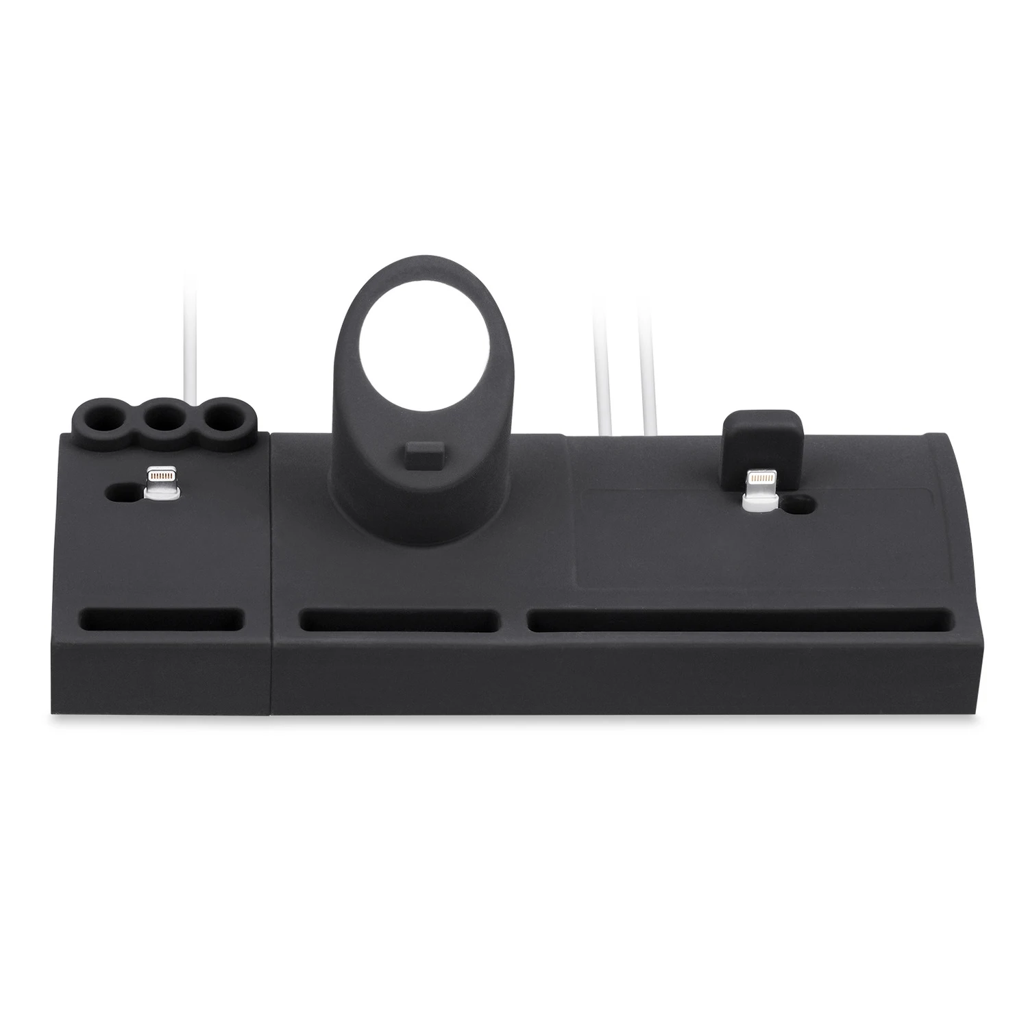 Зарядная док станция Besegad 4 в 1 подставка с магнитом для Apple Watch iWatch 5 iPhone Pro Max Airpods