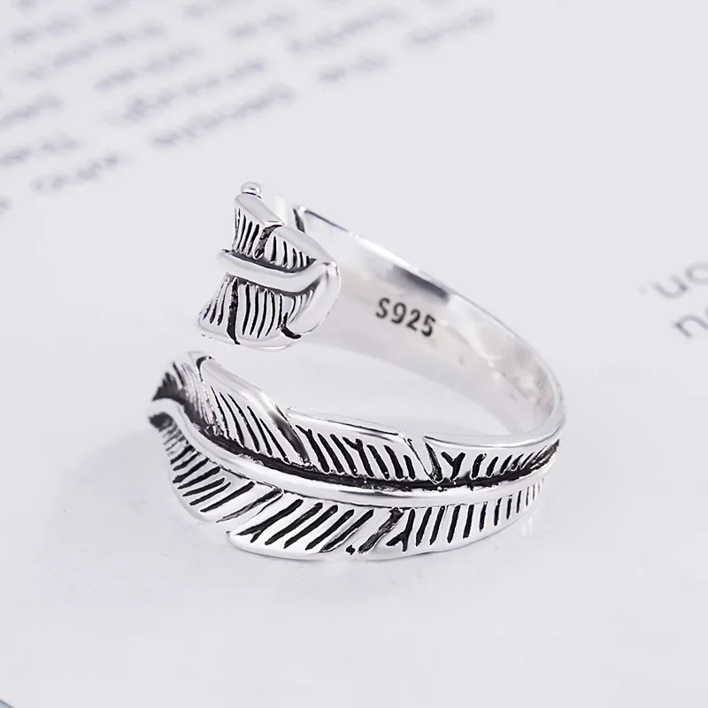 Yungqi новые модные антикварные открытые кольца с листьями для женщин нежное