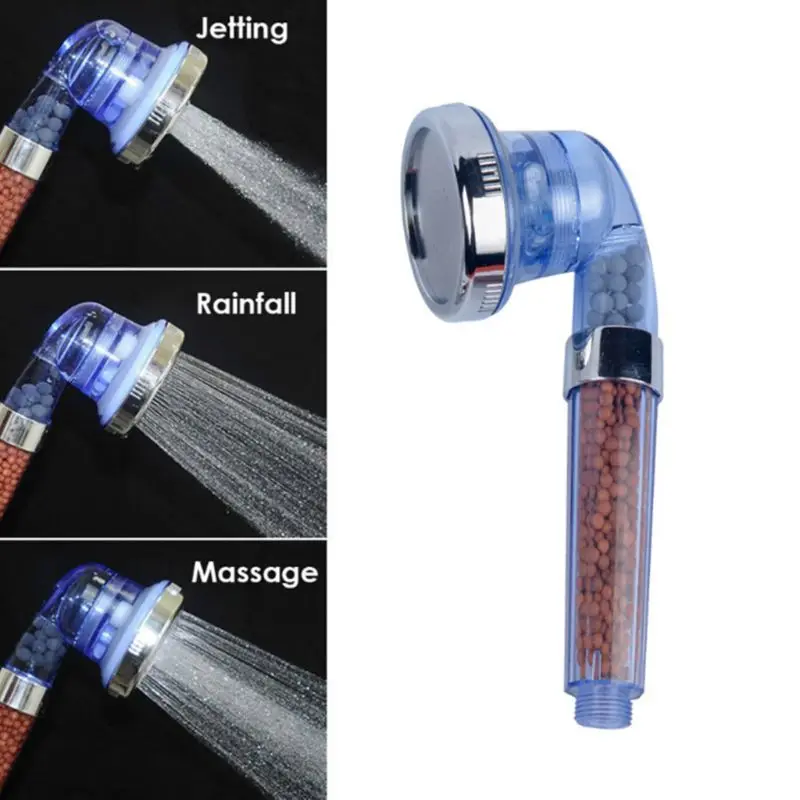 

3-Function Adjustable Showerhead High Pressure Jetting Shower Head Bath Nozzle